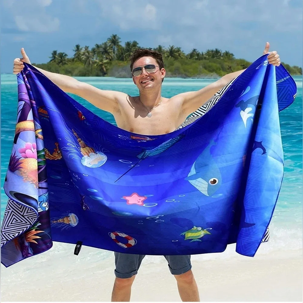 Elite Trend kids Beach Towel - Sea Animal (63x31 inches)